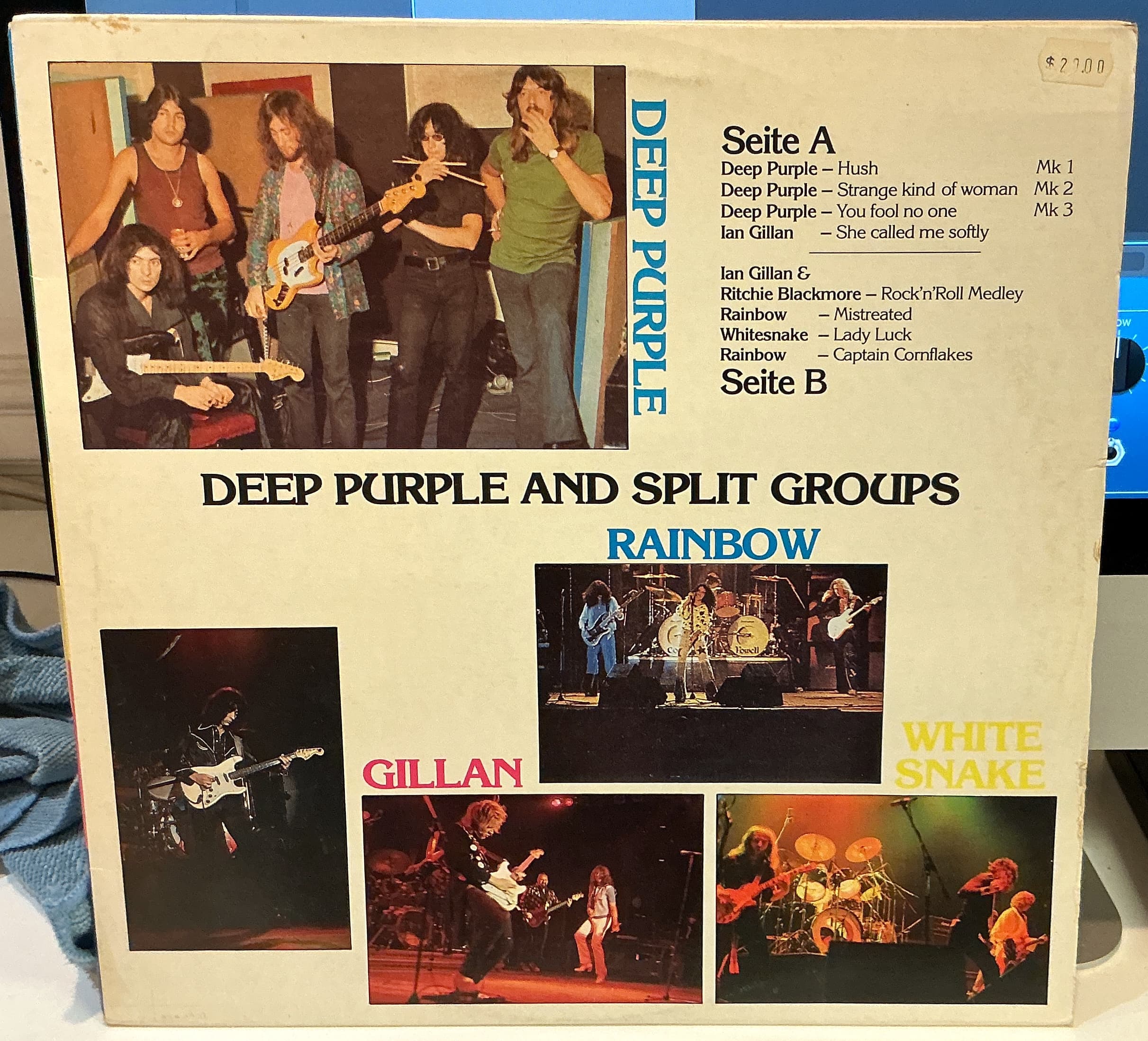 Deep Purple / Rainbow / Whitesnake / Ian Gillan Band - Image 1