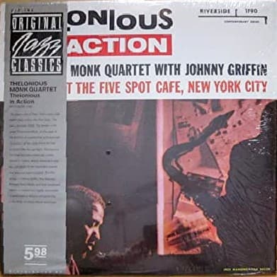 Thelonious Monk Quartet* With Johnny Griffin - Image 1