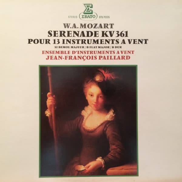 W. A. Mozart*, Ensemble D'instruments À Vent  Jean-François Paillard* - Image 1
