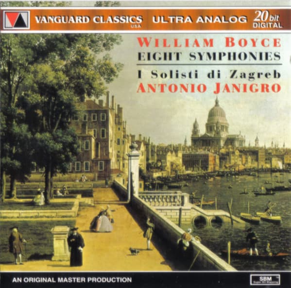 William Boyce - Antonio Janigro, I Solisti Di Zagreb* - Image 1