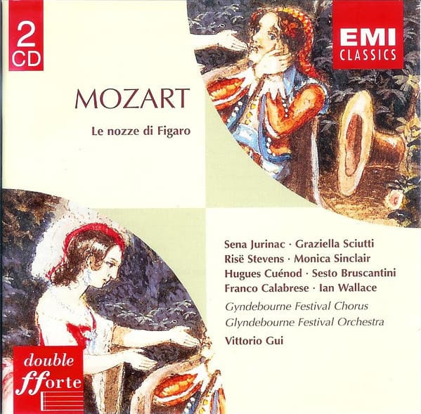 Mozart* – Sena Jurinac • Graziella Sciutti • Risë Stevens • Monica Sinclair • Hugues Cuénod • Sesto Bruscantini • Franco Calabrese • Ian Wallace* / Glyndebourne Festival Chorus, Glyndebourne Festival Orchestra / Vittorio Gui - Image 1