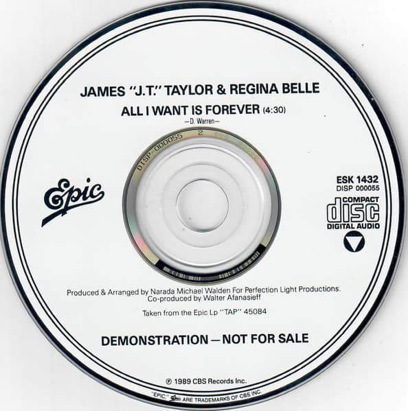 James "J.T." Taylor* & Regina Belle - Image 1