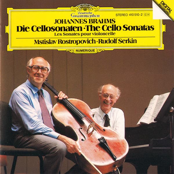 Johannes Brahms / Mstislav Rostropovich, Rudolf Serkin - Image 1